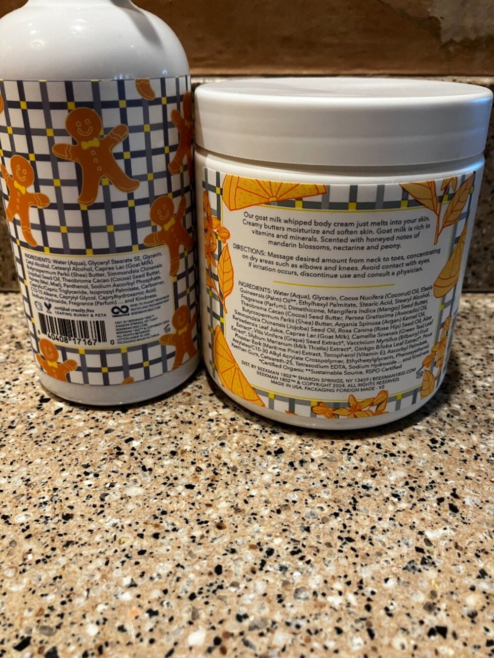 Beekman 1802 Honey & Orange Blossom Goat Milk Body Creme and Hand Creme! Sealed - Picture 5 of 6